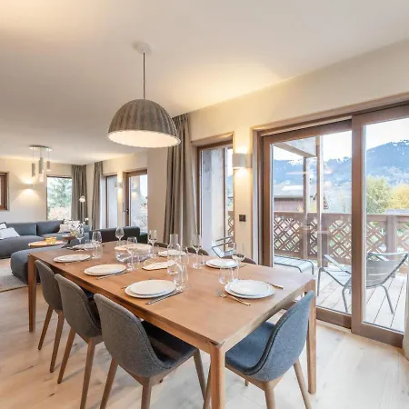 Апартаменты Moderne Au Coeur De Le Praz Avec Wifi Et Parking - Fr-1-568-40 *