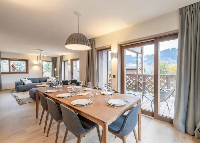 شقة Moderne Au Coeur De Le Praz Avec Wifi Et Parking - Fr-1-568-40 *